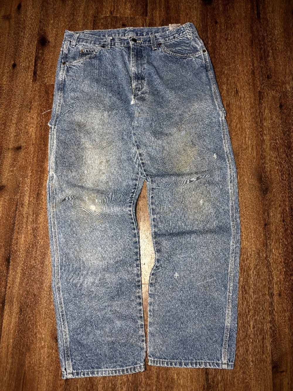 Dickies Men’s Carpenter Work Jeans | Light Wash | 34x32